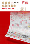 HM Model Decals Vol1 005-007
